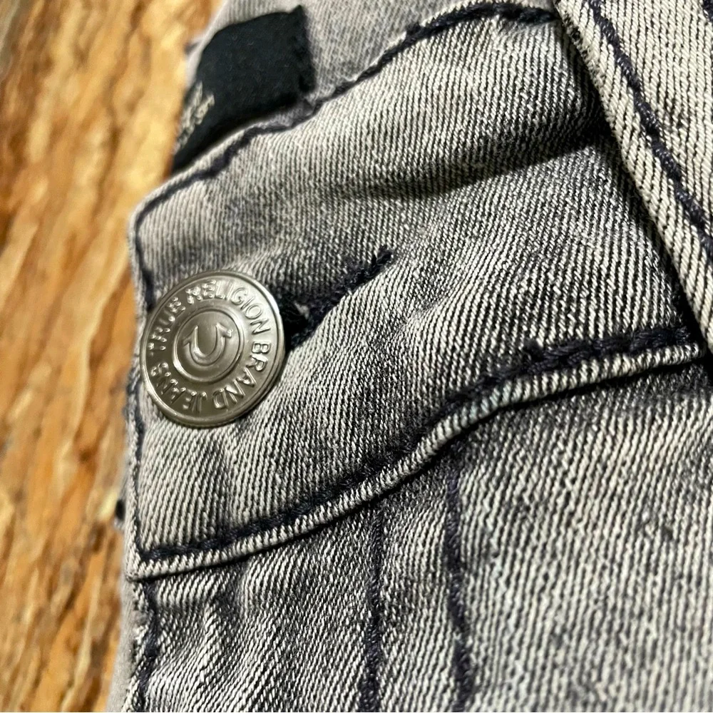 True Religion Jeans Relaxed Fit Denim Geno Big T Slim Jeans Men’s Size 38